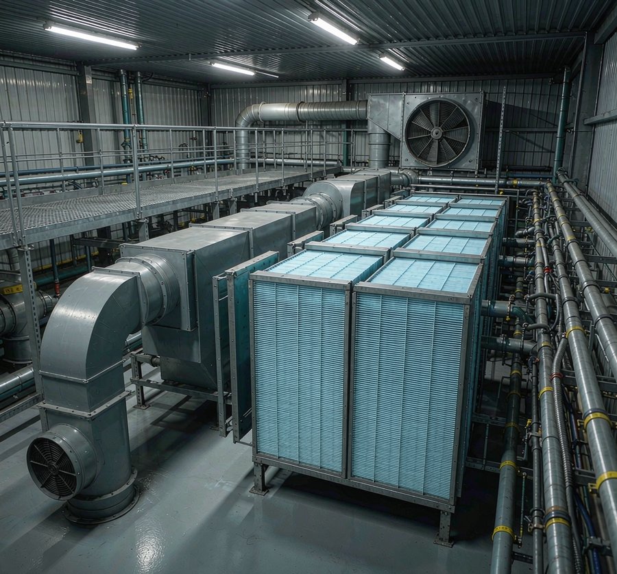 HVAC系统中过滤器的安装场景